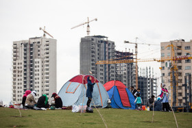 سیزده فروردین ، روز آشتی با طبیعت - دریاچه خلیج فارس