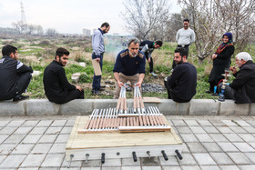 سیزده فروردین ، روز آشتی با طبیعت - حاشیه شهرک ولیعصر