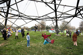 سیزده فروردین ، روز آشتی با طبیعت - حاشیه شهرک ولیعصر