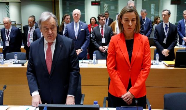 سایه سنگین حملات شیمیایی ادلب بر دومین روز کنفرانس "اهدا کنندگان به سوریه" سایه سنگین حملات شیمیایی ادلب بر دومین روز کنفرانس "اهدا کنندگان به سوریه"