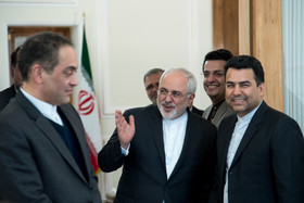 محمد جواد ظریف در حاشیه دیدارهای امروز