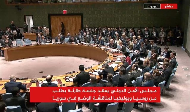 جلسه شورای امنیت درباره حمله آمریکا در سوریه/واشنگتن آماده انجام اقدام نظامی بیشتر در سوریه جلسه شورای امنیت درباره حمله آمریکا در سوریه/واشنگتن آماده انجام اقدام نظامی بیشتر در سوریه