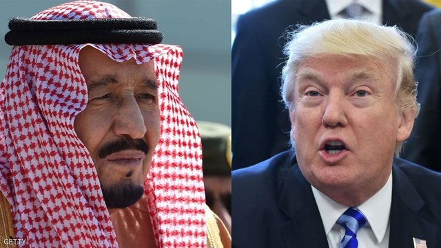 قدردانی پادشاه عربستان از حمله اخیر آمریکا به سوریه در تماس تلفنی با ترامپ قدردانی پادشاه عربستان از حمله اخیر آمریکا به سوریه در تماس تلفنی با ترامپ