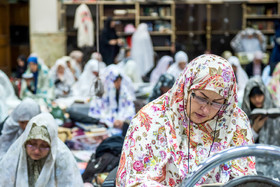 دومین روز مراسم معنوی اعتکاف - تهران مسجد دانشگاه تربیت مدرس تهران