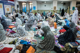 دومین روز مراسم معنوی اعتکاف - تهران مسجد دانشگاه تربیت مدرس تهران