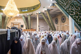 دومین روز مراسم معنوی اعتکاف - تهران مسجد دانشگاه تهران