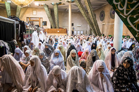 دومین روز مراسم معنوی اعتکاف - تهران مسجد دانشگاه تهران