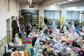 ومین روز مراسم معنوی اعتکاف - مسجد دانشگاه تربیت مدرس تهران