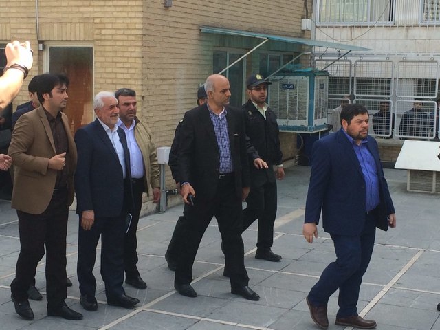 غرضی وارد ستاد انتخابات کشور  شد غرضی وارد ستاد انتخابات کشور  شد