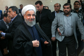 ثبت نام حسن روحانی در چهارمین روز ثبت نام انتخابات دوازدهمین دوره ریاست جمهوری