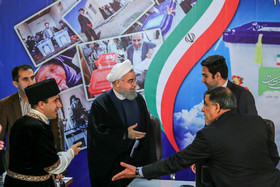 ثبت نام حسن روحانی در چهارمین روز ثبت نام انتخابات دوازدهمین دوره ریاست جمهوری