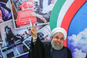 ثبت نام حسن روحانی در چهارمین روز ثبت نام انتخابات دوازدهمین دوره ریاست جمهوری