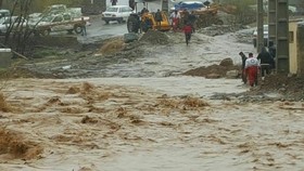محور اشنویه - پیرانشهر همچنان مسدود است/آبگرفتگی بیش از 60 روستا در آذربایجان غربی