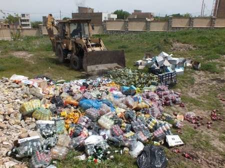 معدومسازی بیش از ۴۹۵ هزار کیلوگرم مواد غذایی غیربهداشتی معدومسازی بیش از ۴۹۵ هزار کیلوگرم مواد غذایی غیربهداشتی