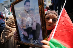 درگیری بین نظامیان اسرائیلی و فلسطینی‌ها در اطراف زندان عوفر