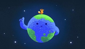 اقدام زیبای گوگل در روز زمین پاک+فیلم