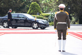 مراسم استقبال رسمی از نخست وزیر گرجستان توسط معاون اول رییس‌جمهور
