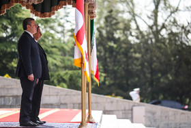 مراسم استقبال رسمی از نخست وزیر گرجستان توسط معاون اول رییس‌جمهور