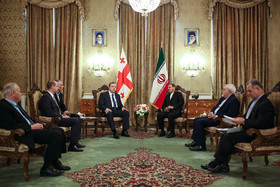 دیدار دوجانبه معاون اول رییس‌جمهور و نخست وزیر گرجستان