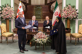 امضا تفاهم نامه بین کشورهای ایران و گرجستان