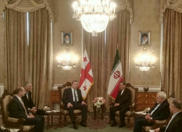 امضای شش  سند همکاری میان تهران و تفلیس 