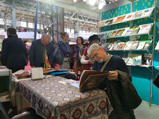 پایان فعالیت غرفه ایران در نمایشگاه کتاب بوداپست