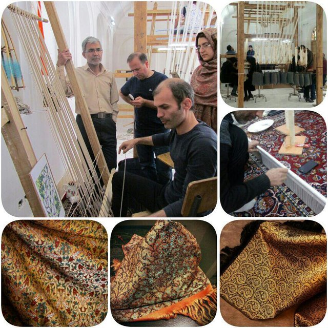 صنعت زریبافی در یزد احیا میشود صنعت زریبافی در یزد احیا میشود