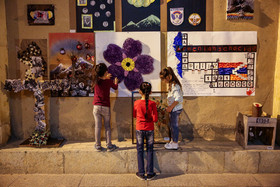 مراسم یکصدمین سالگرد کشتار ارامنه در کلیسای وانک اصفهان