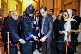 مراسم یکصدمین سالگرد کشتار ارامنه در کلیسای وانک اصفهان