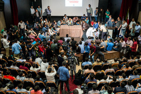 سخنرانی میرسلیم در دانشگاه شریف