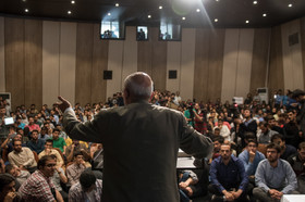 سخنرانی میرسلیم در دانشگاه شریف