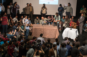 سخنرانی میرسلیم در دانشگاه شریف