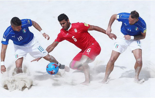 عکس تزئینی است. روسیه میزبان جام جهانی فوتبال ساحلی در سال ۲۰۲۱ شد