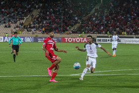 دیدار تیم های فوتبال پرسپولیس و الوحده