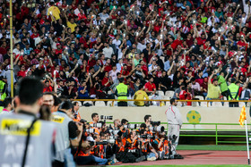 دیدار تیم های فوتبال پرسپولیس و الوحده