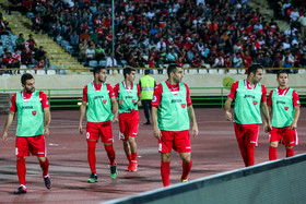 دیدار تیم های فوتبال پرسپولیس و الوحده