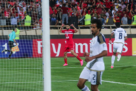 دیدار تیم های فوتبال پرسپولیس و الوحده