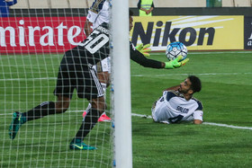 دیدار تیم های فوتبال پرسپولیس و الوحده