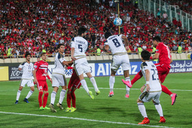 دیدار تیم های فوتبال پرسپولیس و الوحده