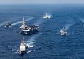 آمریکا مدعی شد: ایران یک اژدر آزمایش کرده است