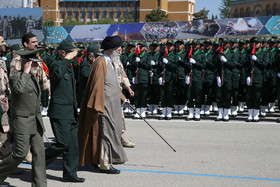 مراسم دانش‌آموختگی در دانشگاه امام حسین (ع) با حضور مقام معظم رهبری