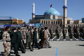 مراسم دانش‌آموختگی در دانشگاه امام حسین (ع) با حضور مقام معظم رهبری