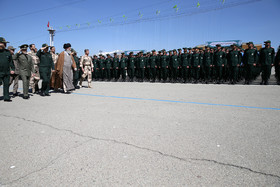 مراسم دانش‌آموختگی در دانشگاه امام حسین (ع) با حضور مقام معظم رهبری