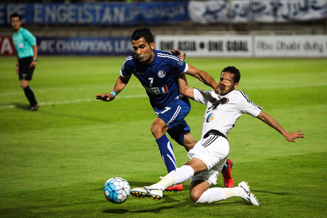 پیروزی استقلال خوزستان مقابل الهلال در نیمه نخست