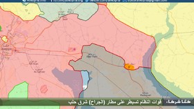 ارتش سوریه فرودگاه نظامی الجراح را از داعش پس گرفت