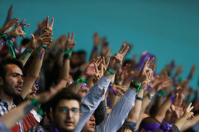 گردهمایی حامیان روحانی