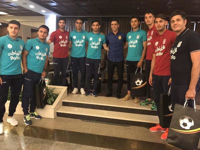 آغاز سفر هوایی ملی پوشان ایران برای حضور در جام جهانی جوانان