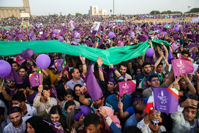 سفر انتخاباتی حسن روحانی به اهواز