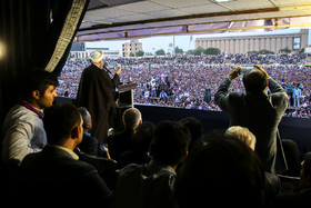 سفر انتخاباتی حسن روحانی به اهواز