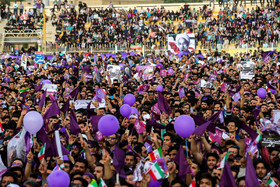 سفر انتخاباتی حسن روحانی به اهواز